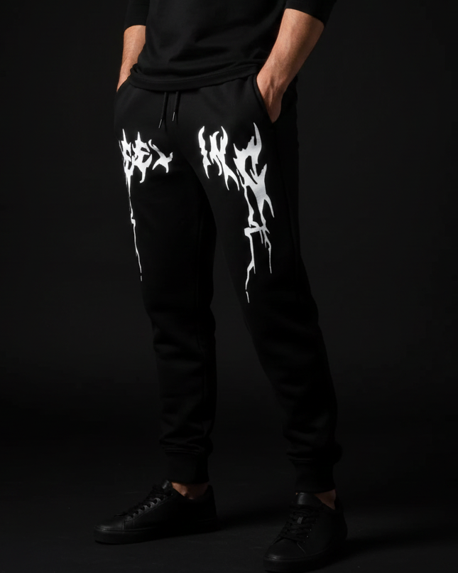 Casual Knit Jogger Pants