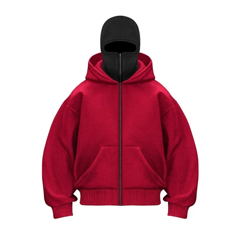 Y2K Double Hood Sweatshirt