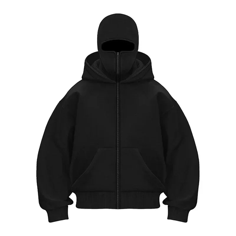 Y2K Double Hood Sweatshirt