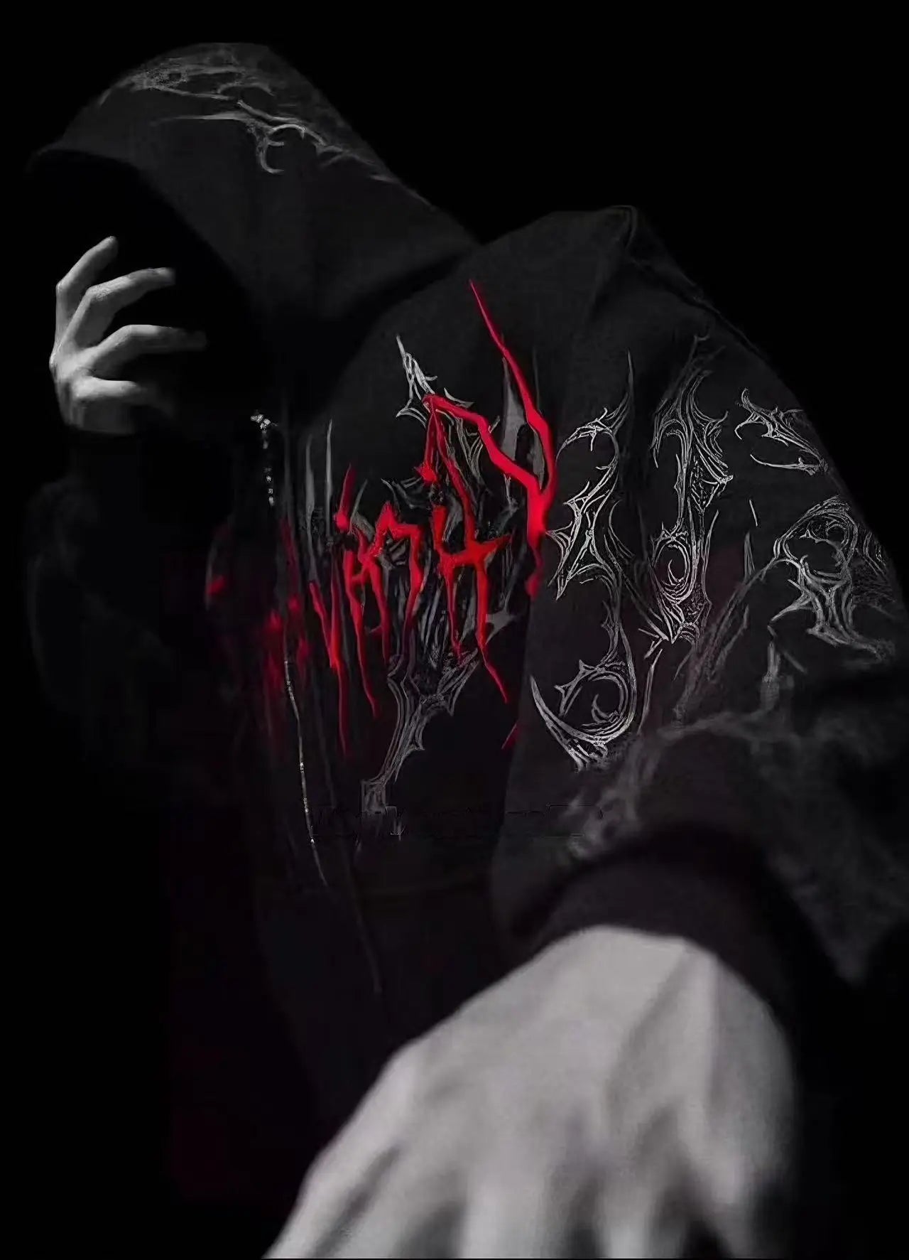 Dark Cardigan Hoodie