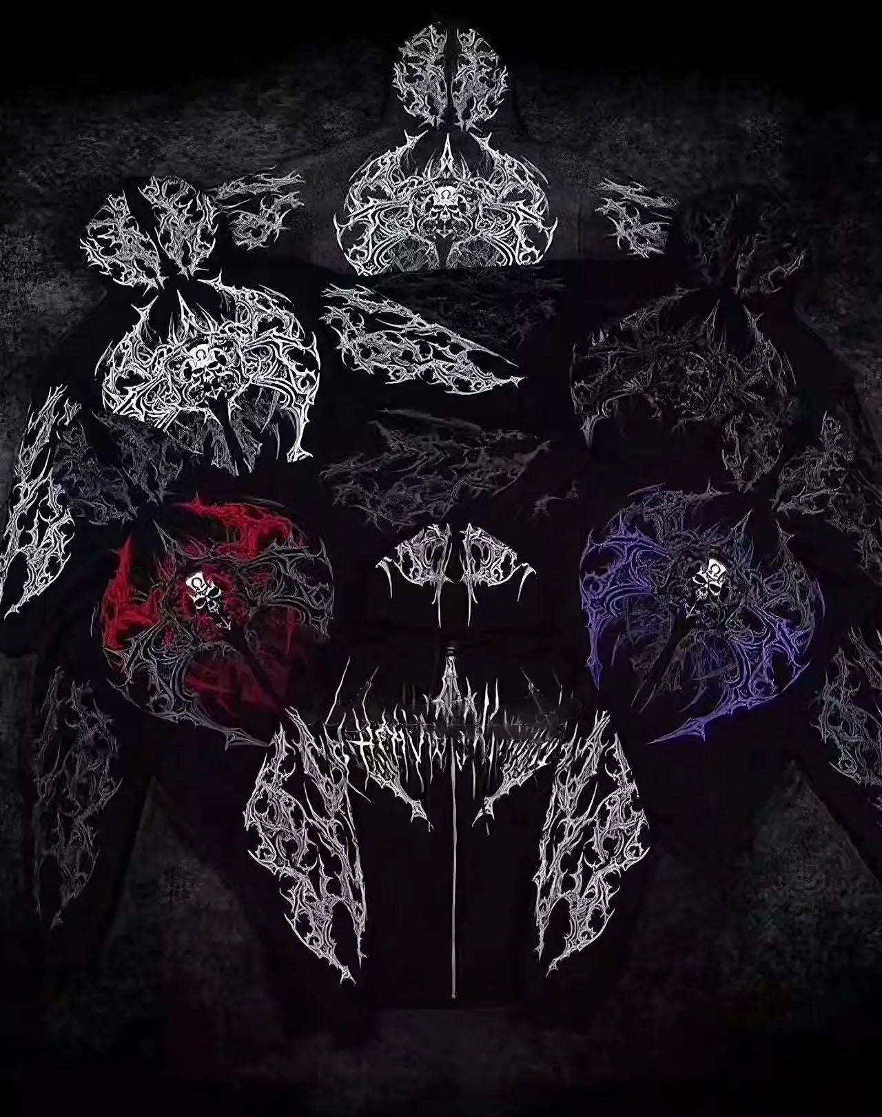 Dark Cardigan Hoodie