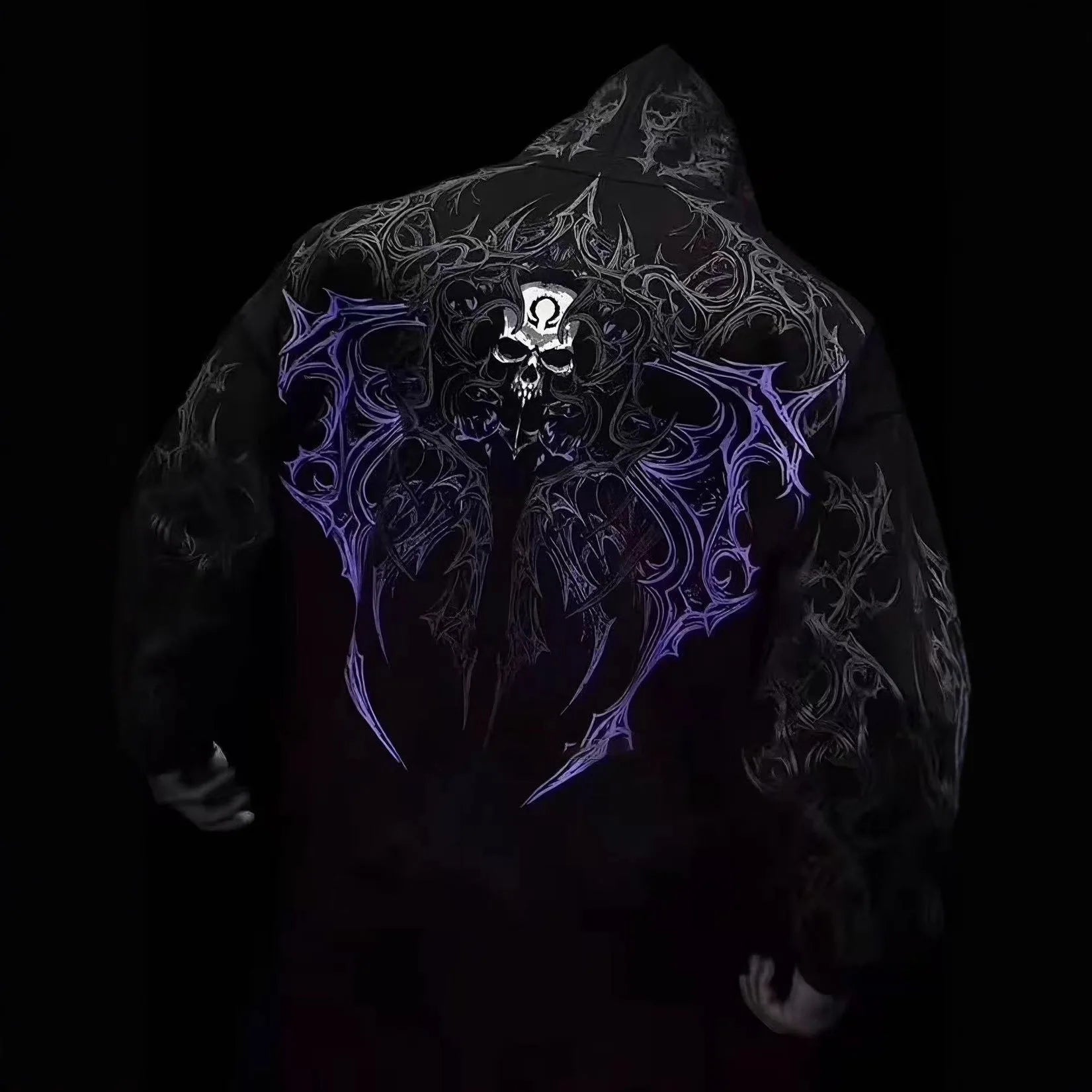 Dark Cardigan Hoodie