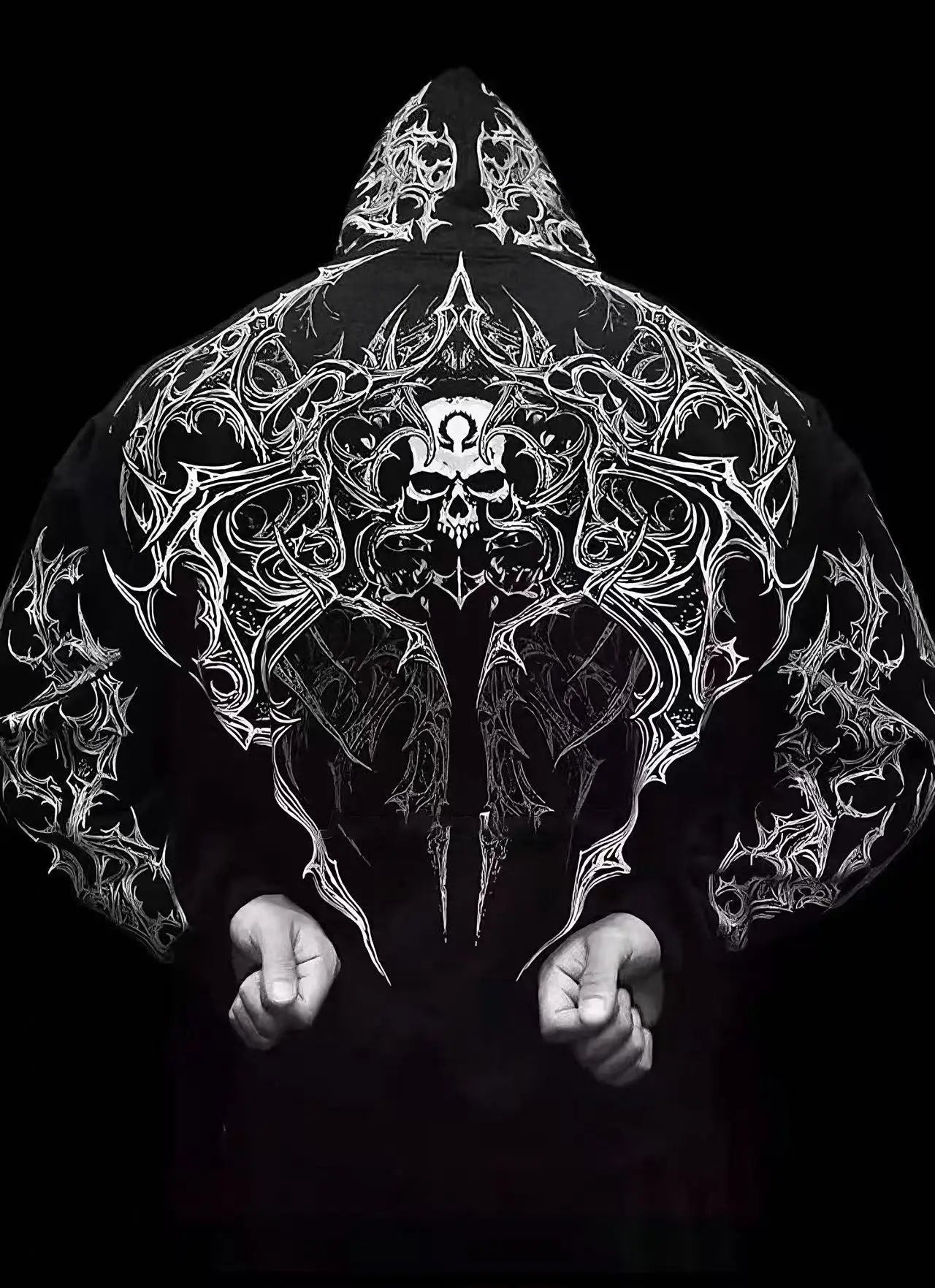 Dark Cardigan Hoodie